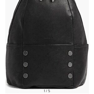 Hammitt Black Leather Backpack